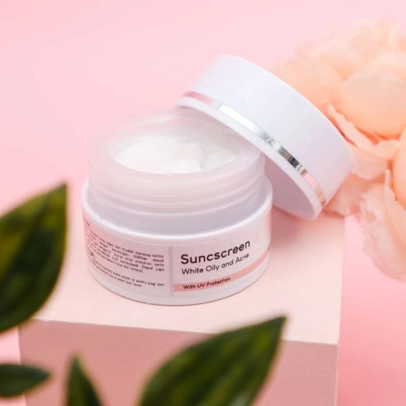 suncreen acne cream,control minyak diwajah