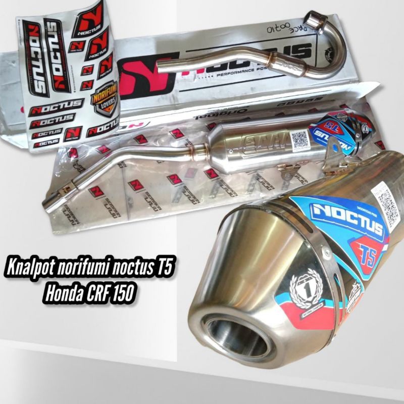 Knalpot RACING CRF150 KLX150/KLX BF Original Norifumi Noctus T5/T3 N4 RVI ROCKET 4SS RV1 GRIDZ