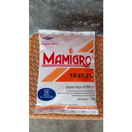 Pupuk Mamigro Buah 12-27-23 - 1 KG