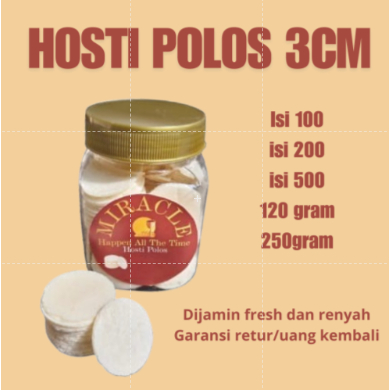 

Hosti Polos perjamuan kudus gereja rohani kristen katolik murah stok baru