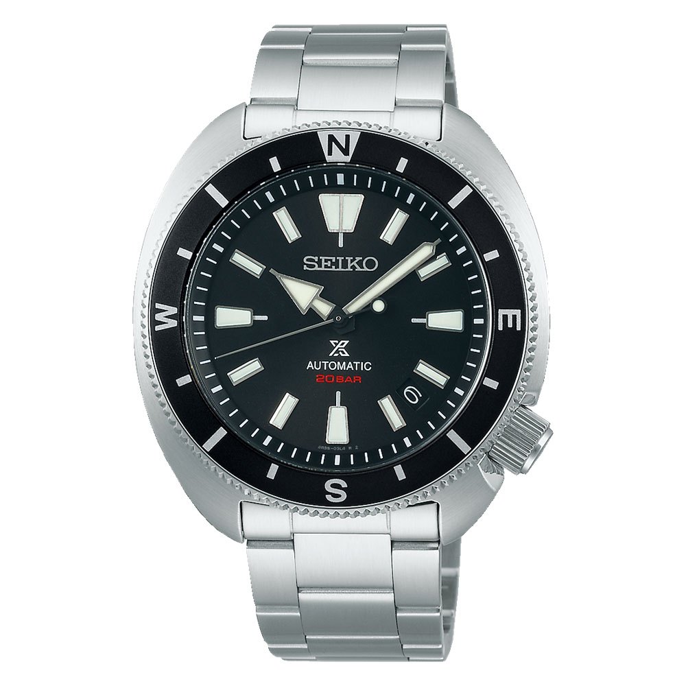 Seiko Prospex SRPH17K1 Tortoise Land Automatic Black Dial Stainless Steel - Jam Tangan Seiko Origina