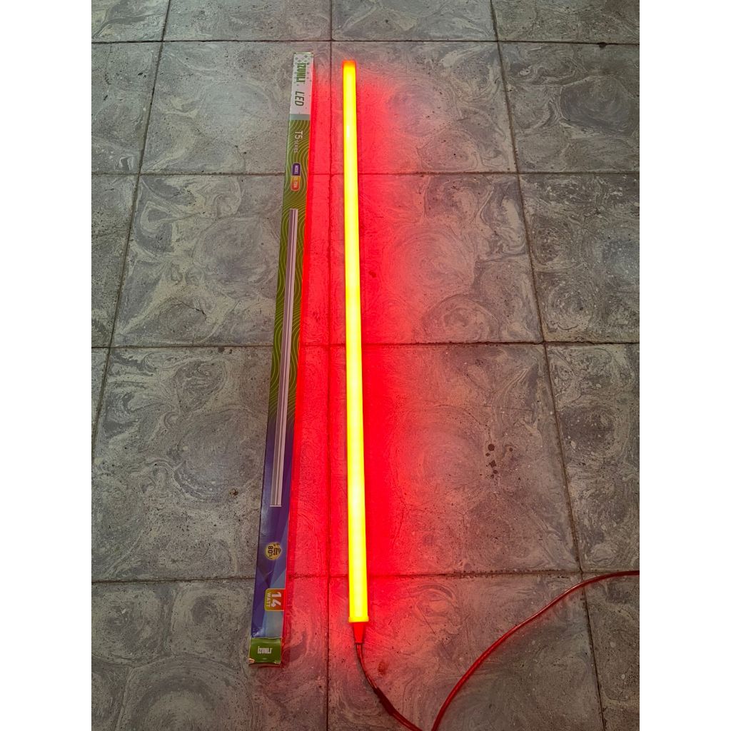 14 WATT / KAP T5 IZUNLI MORGEN 14 WATT MERAH