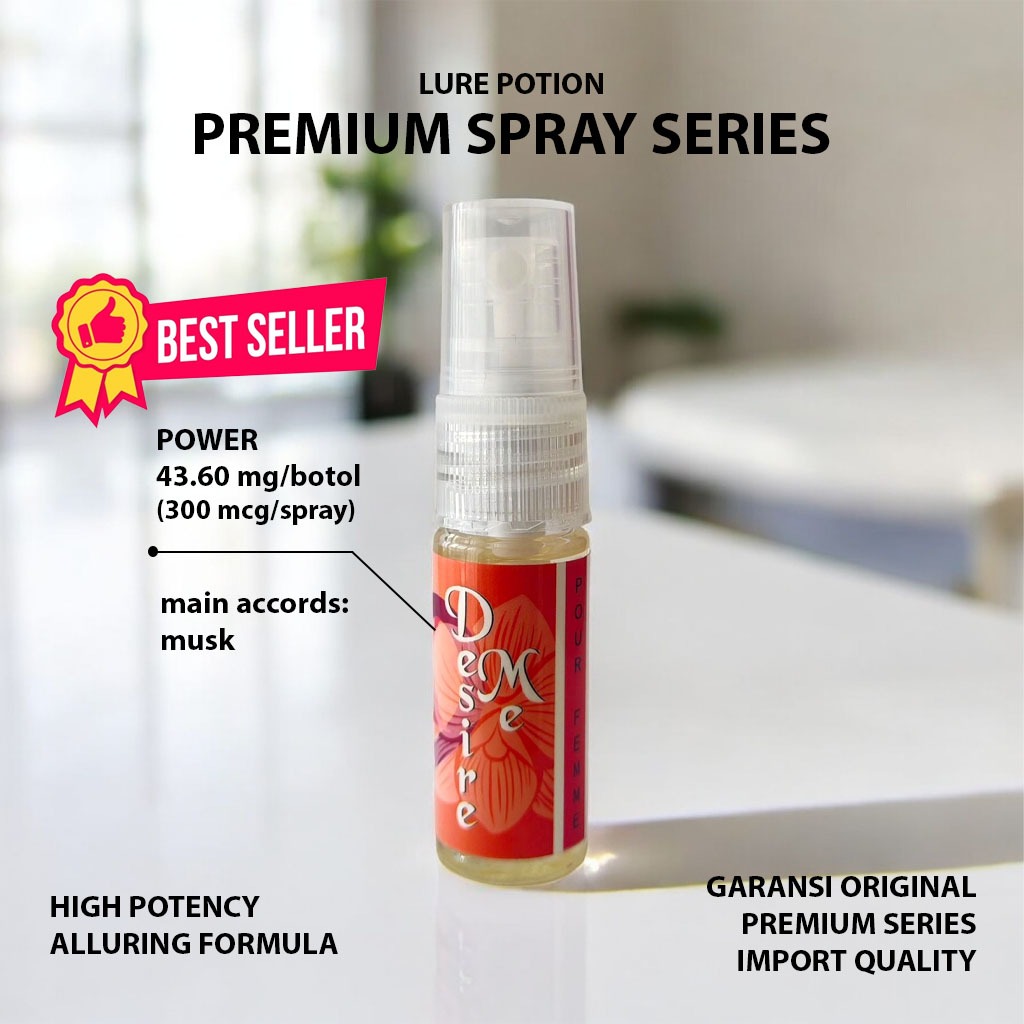 Parfum Wanita DESIRE ME Original PheromoneXS Alluring Efek Tahan Lama Wangi Memikat