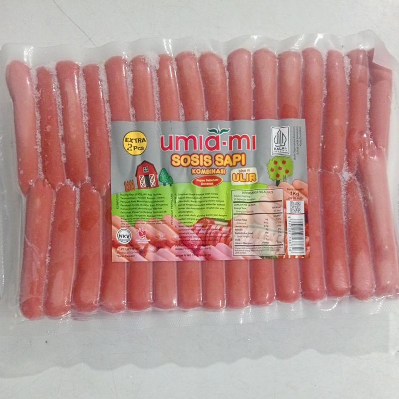 

SOSIS UMI AMI ISI 60 1KG
