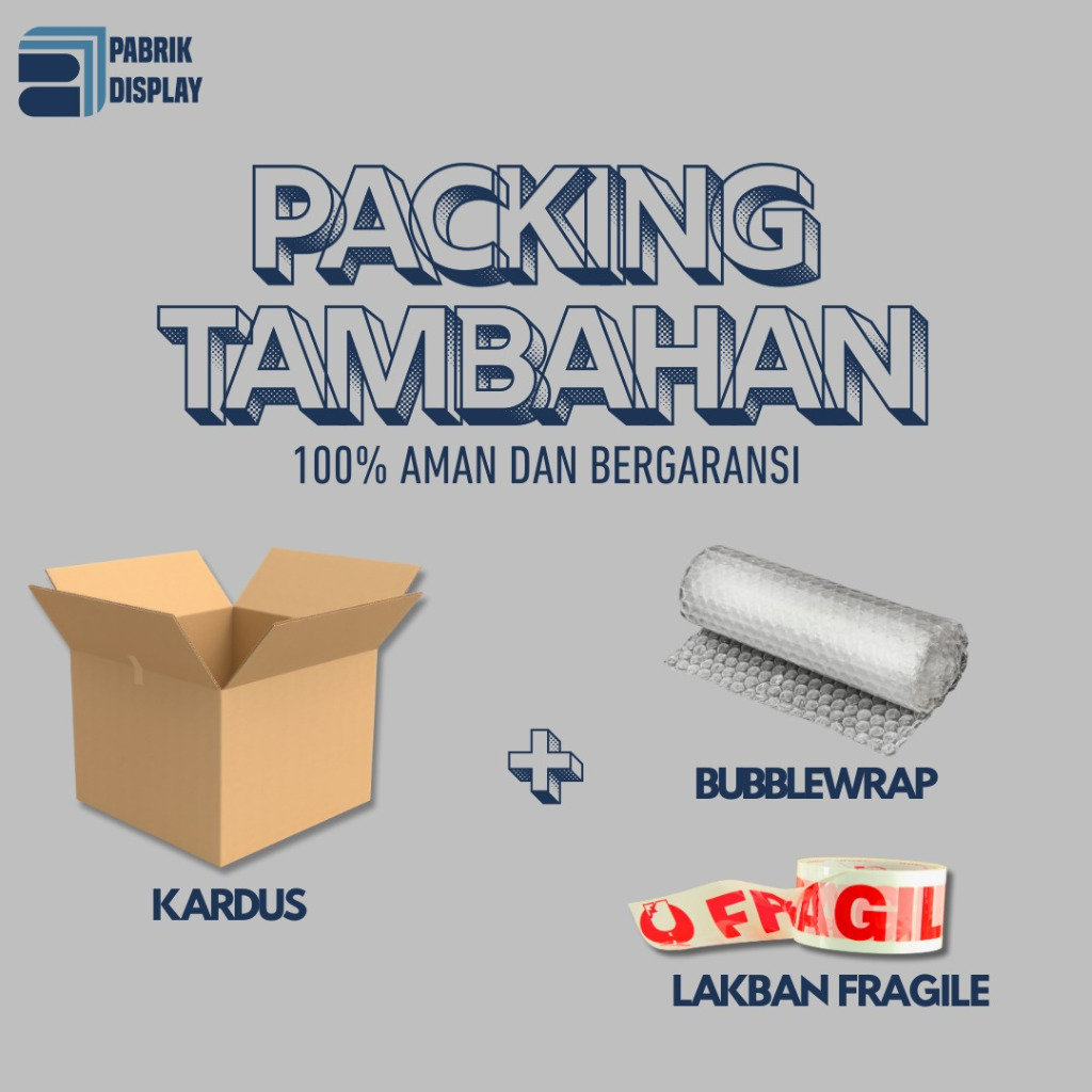 

Packing Tambahan ( Kardus Packing ) ( Hanya untuk packing tambahan )
