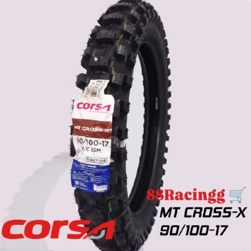 Ban luar Corsa MT.Cross 80/100/17 & 90/100/17