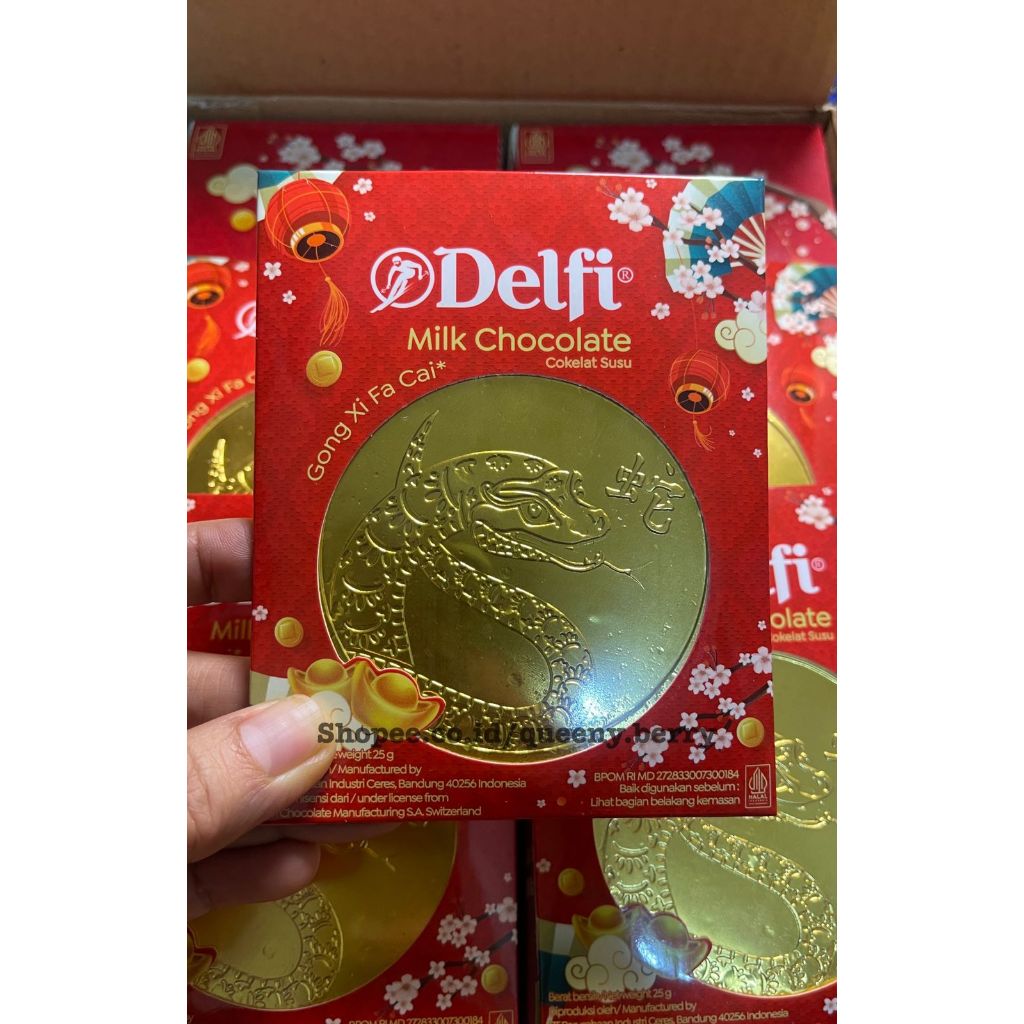 

Delfi Milk Chocolate Imlek Edisi Tahun Ular 2025