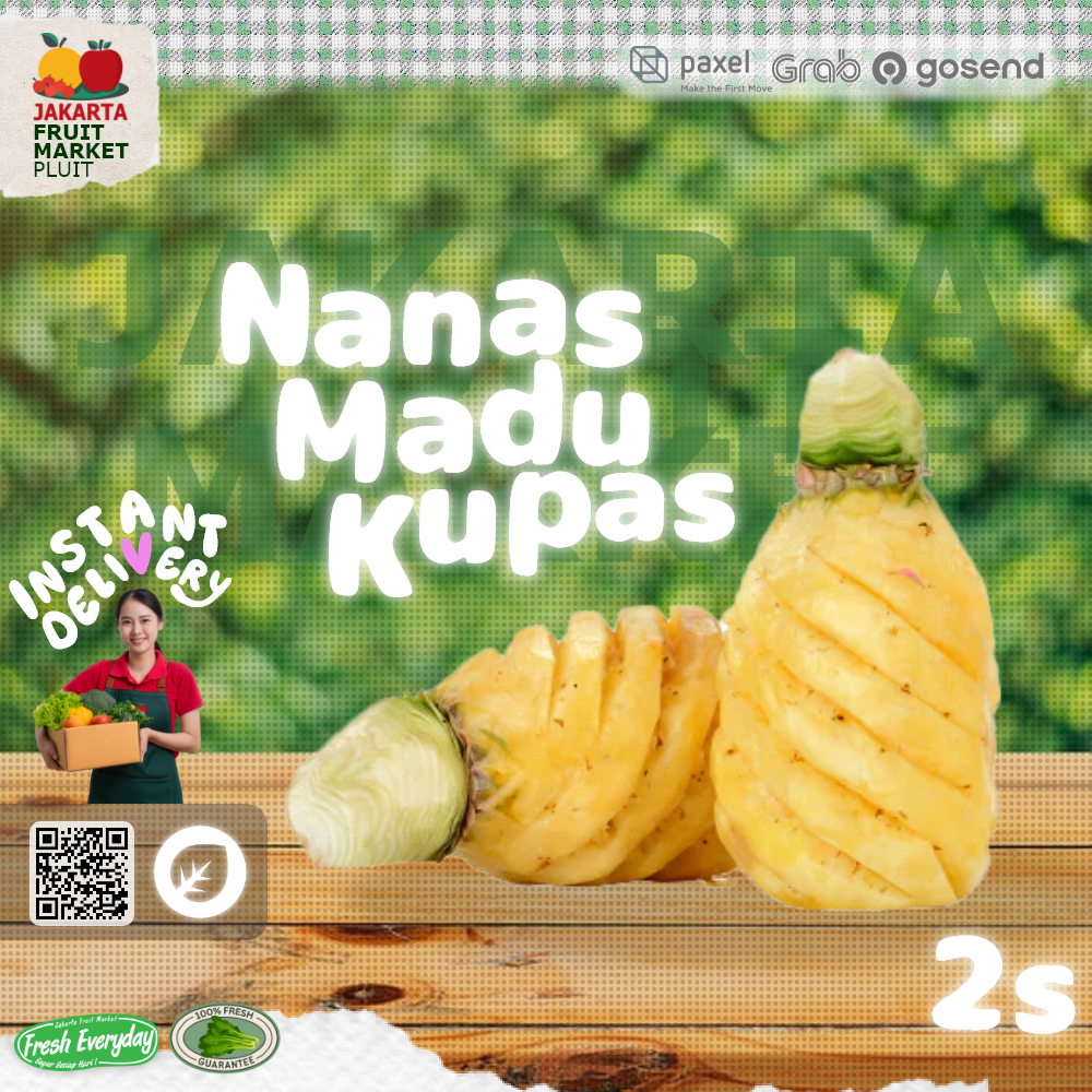 

BUAH NANAS MADU KUPAS