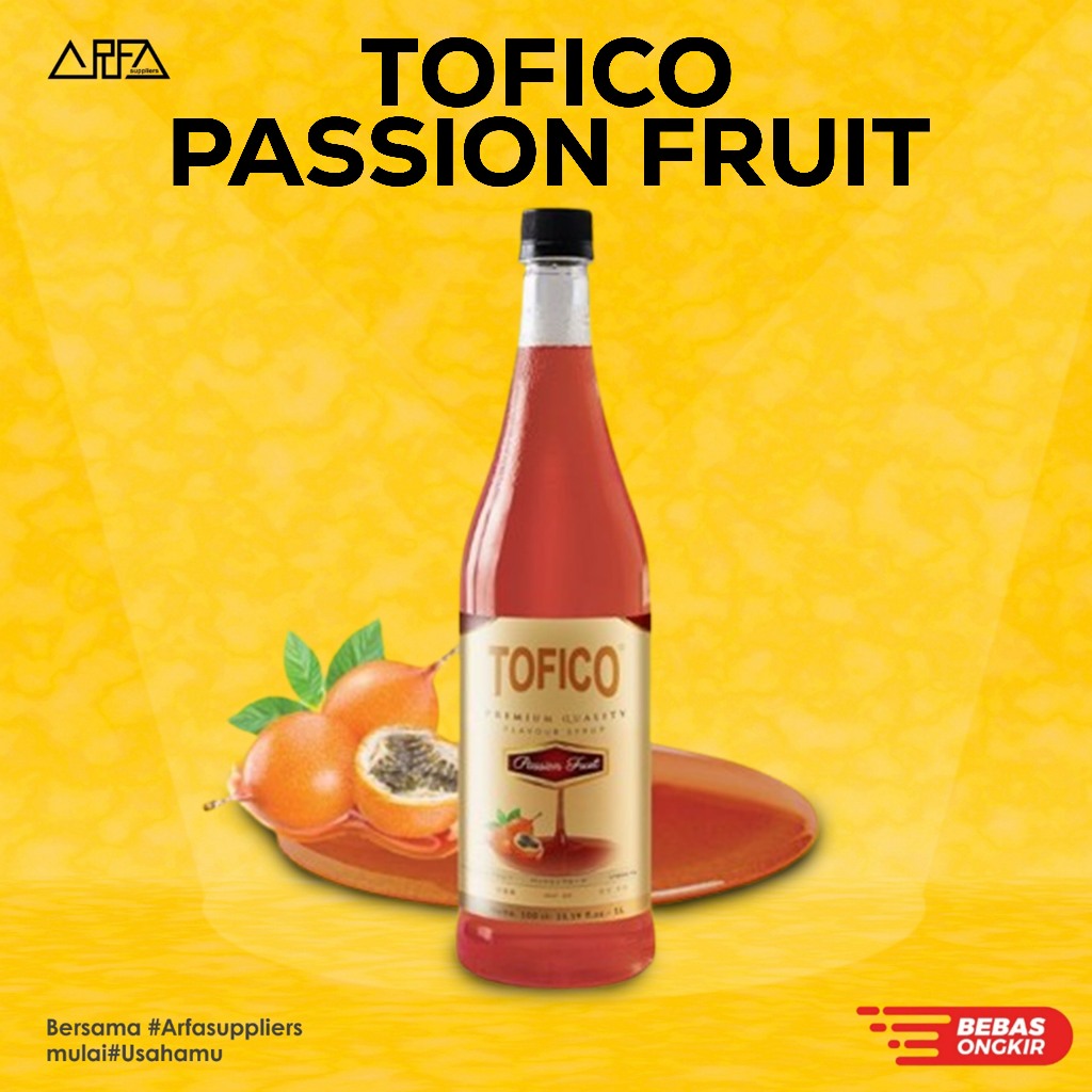 

Tofico Passion Fruit - Simpel Sirup Buah Markisa 1 liter