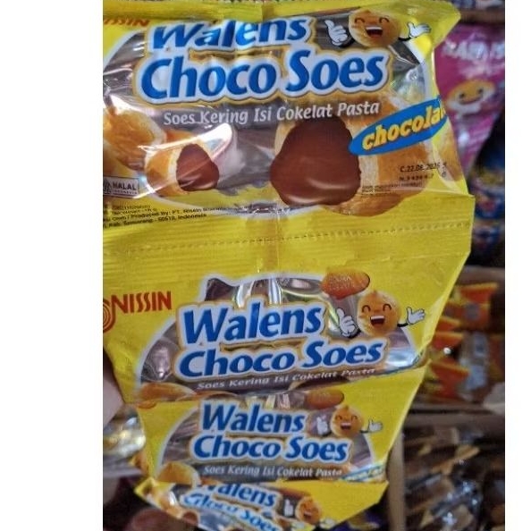 

Walens choco soes 16Gr ( 1pack isi 10pcs )