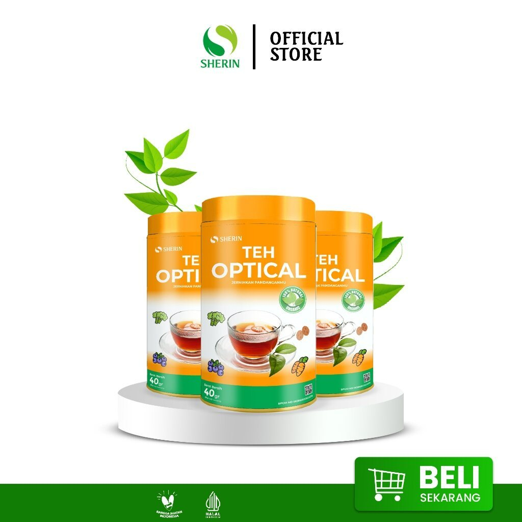 

Teh Optical Isi 20 kantong BPOM membantu merawat dan menjaga kesehatan mata