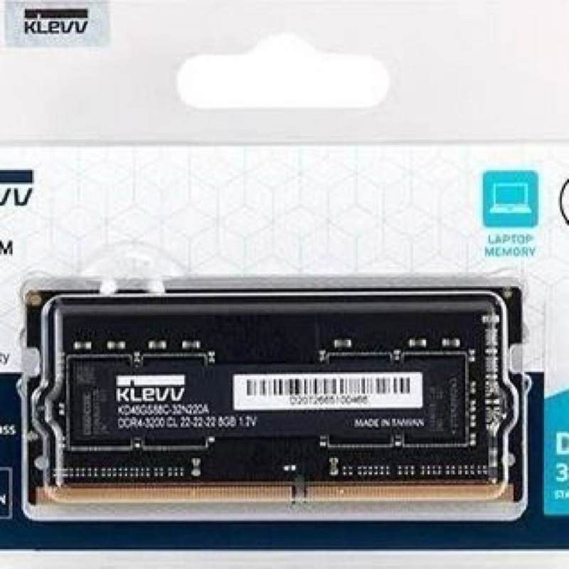 KLEVV SO-Dimm DDR4 8GB 3200