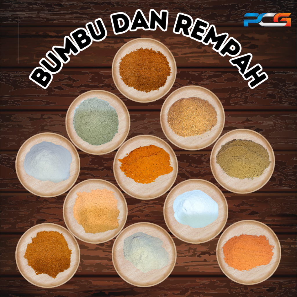 

Bumbu Dapur dan Rempah / Bumbu Dapur Instan / Bumbu Rempah Halal
