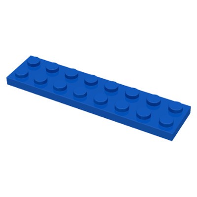 Lego Blue Part 3034 Plate 2 x 8