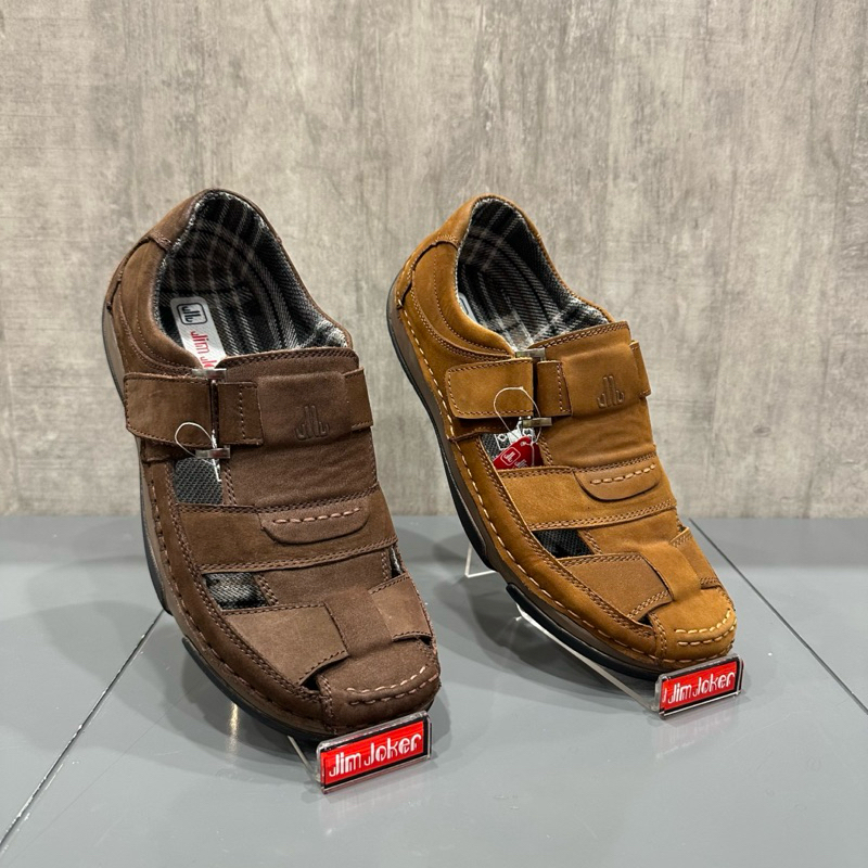 Jim Joker Sepatu sandal kulit pria (100% ORIGINAL STORE)