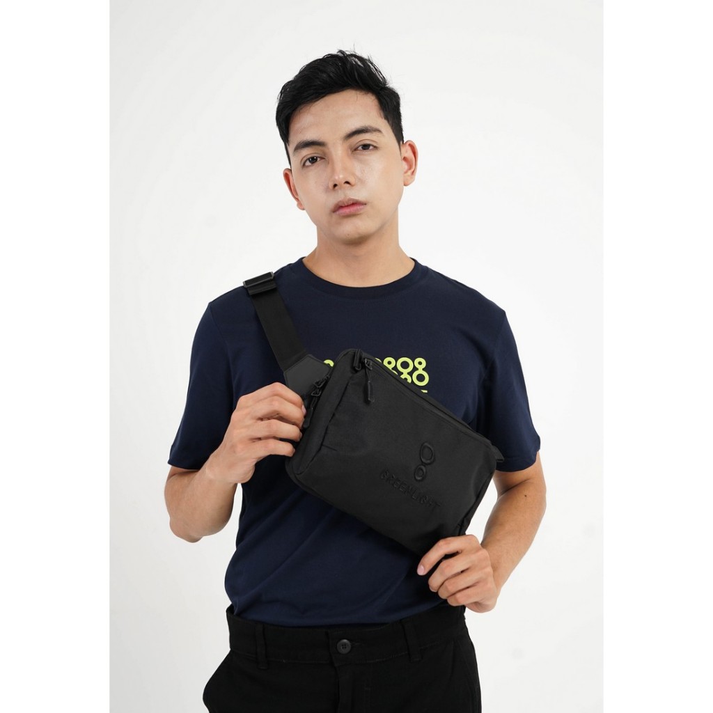 Greenlight Tas Selempang Pria Sling Bag Logo Hein OL-G201224