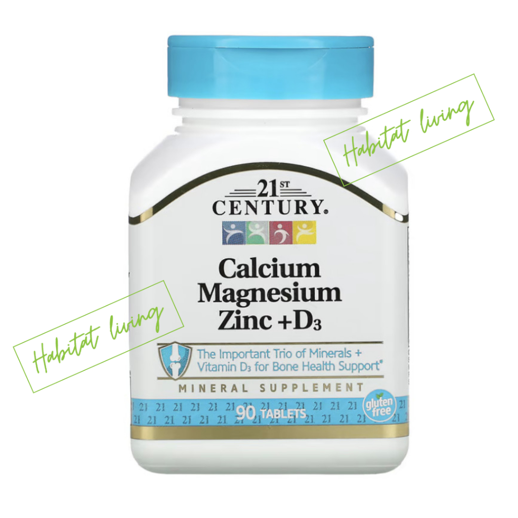 21st CENTURY Calcium Magnesium Zinc + D3