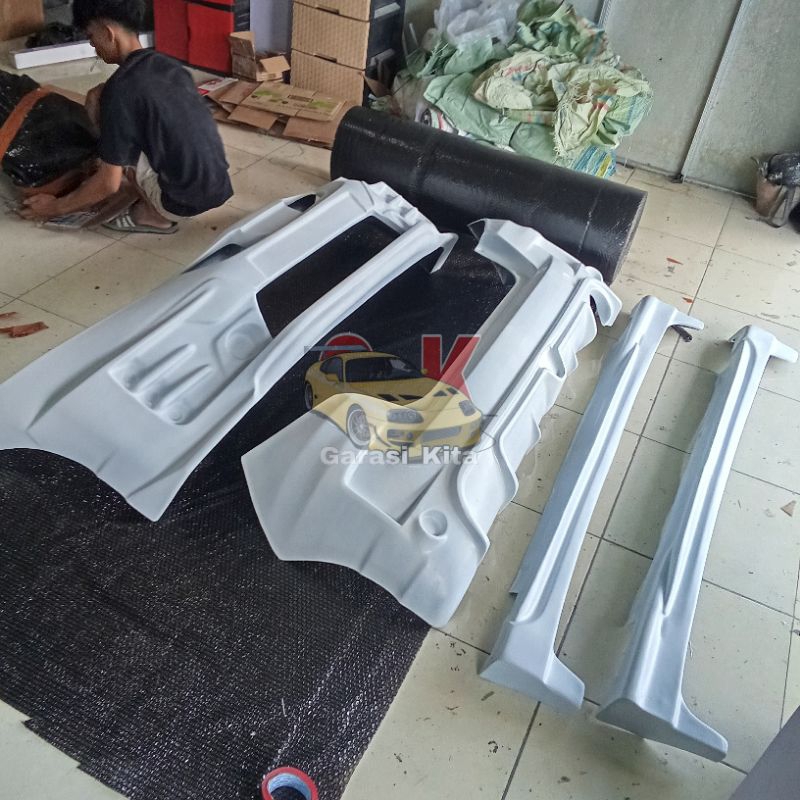 BODYKIT JAZZ Ge8 2008 Sampai 2014 s rs Adaptasi MUGEN RS Plus Aksesoris Lampu Eksterior