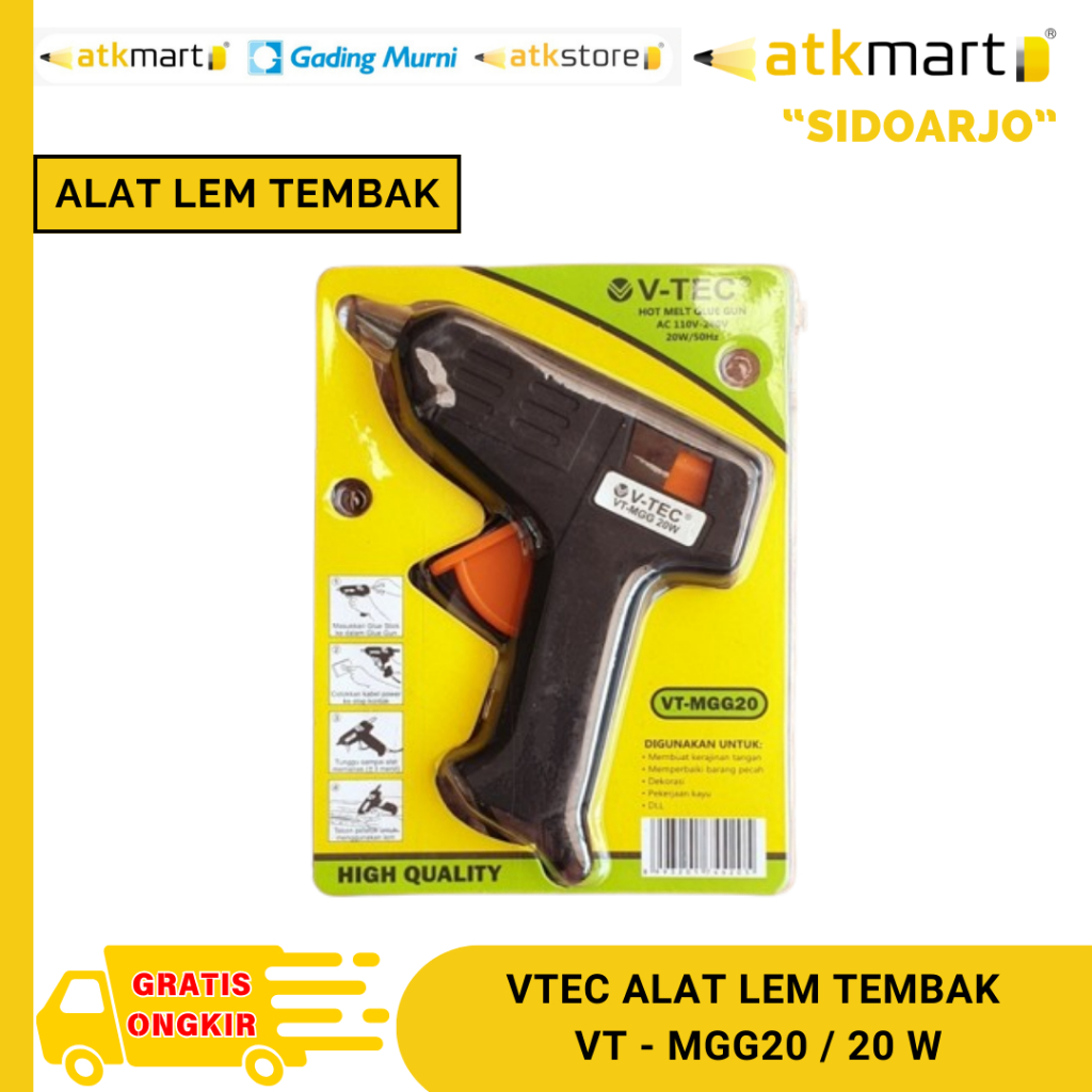 

VTEC ALAT LEM TEMBAK VT-MGG20 / 20 WATT