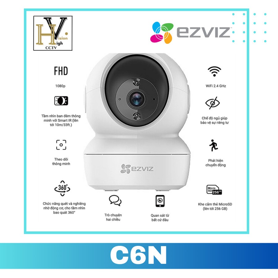CAMERA CCTV EZVIZ C6N 4MP INDOOR