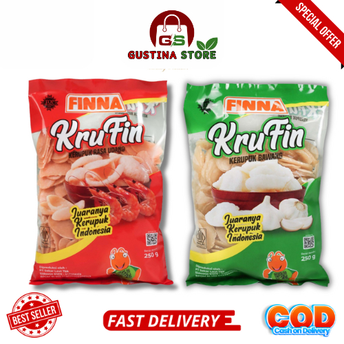 

KRUFIN RASA UDANG DAN BAWANG 250GRAM