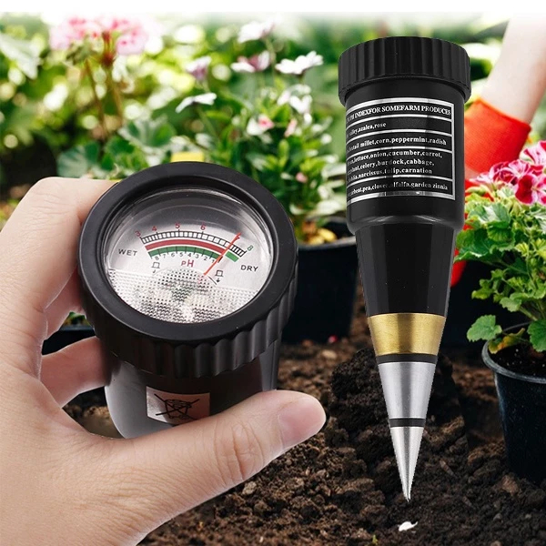 Alat Penggukur Tanah Soil Ph Mete 2 in 1 Pen Type PH Meter Soil Analyzer Tester Meter Alat Ukur PH T