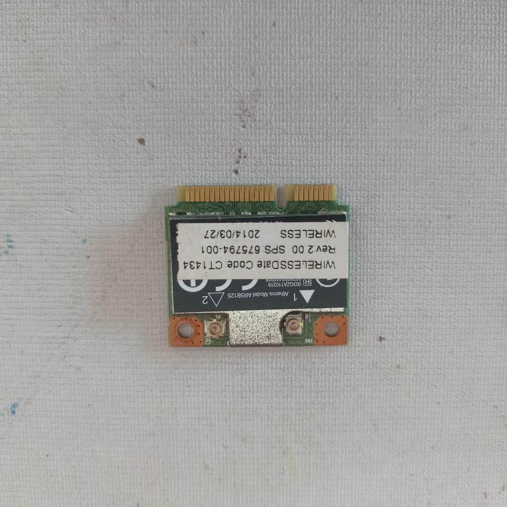 Wifi Card Laptop HP 1000 1b09AU Wireless Original Second Bekas 106