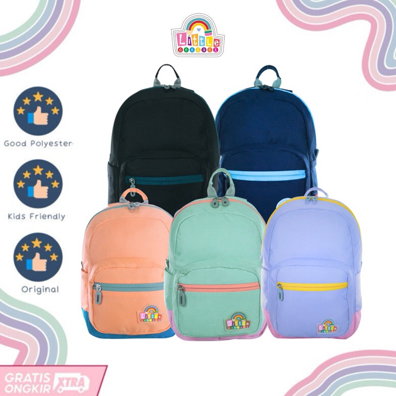 KODE W22I Little Neosack  Tas Ransel Mini Backpack mini Tas Mini TKPAUD  MINI CANDY LA9532
