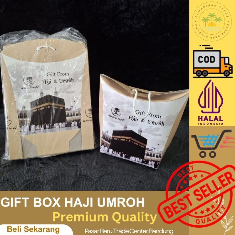 

Dus kotak oleh oleh haji umroh gift box premium bahan tebal 100%original harga murah