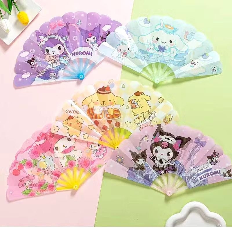 Kipas Plastik Lipat / Souvenir Pernikahan