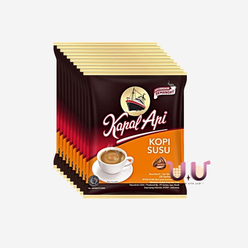 

KAPAL API KOPI SUSU 1 RENTENG