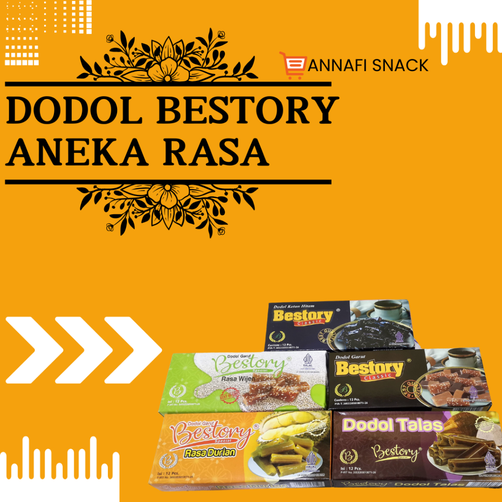 

DODOL BESTORY ANEKA RASA ISI 12 KHAS GARUT