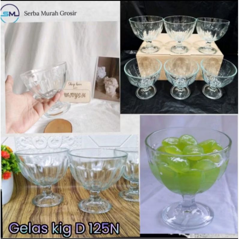 cangkir es buah/mangkok es buah/gelas kig D125N