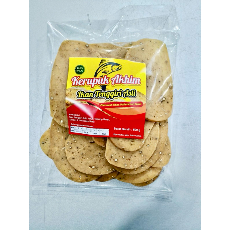 

Kerupuk Tenggiri Asli Akhim 500g