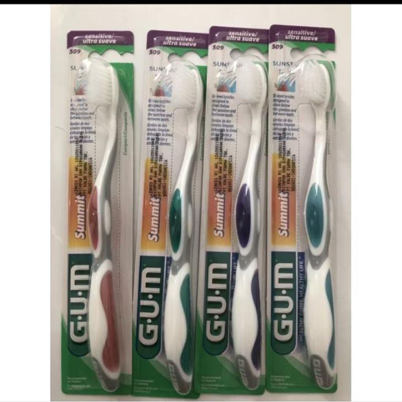 GUM Sikat Gigi Summit Sensitif / GUM Summit Sensitive Toothbrush