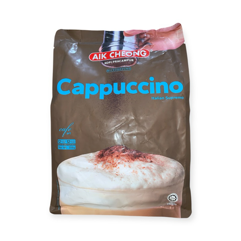 

AIK CHEONG - CAPPUCCINO (306g / 12 sachet @25g)