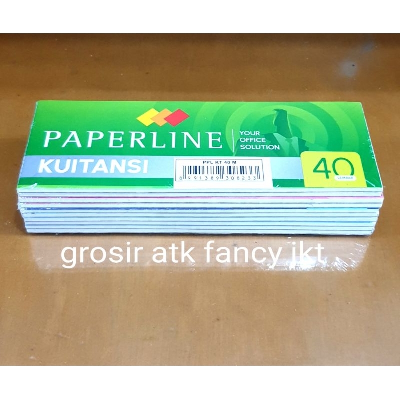 

HJK ( 10 buku ) Paperline Kuitansi Kwitansi 40 Lembar Mini