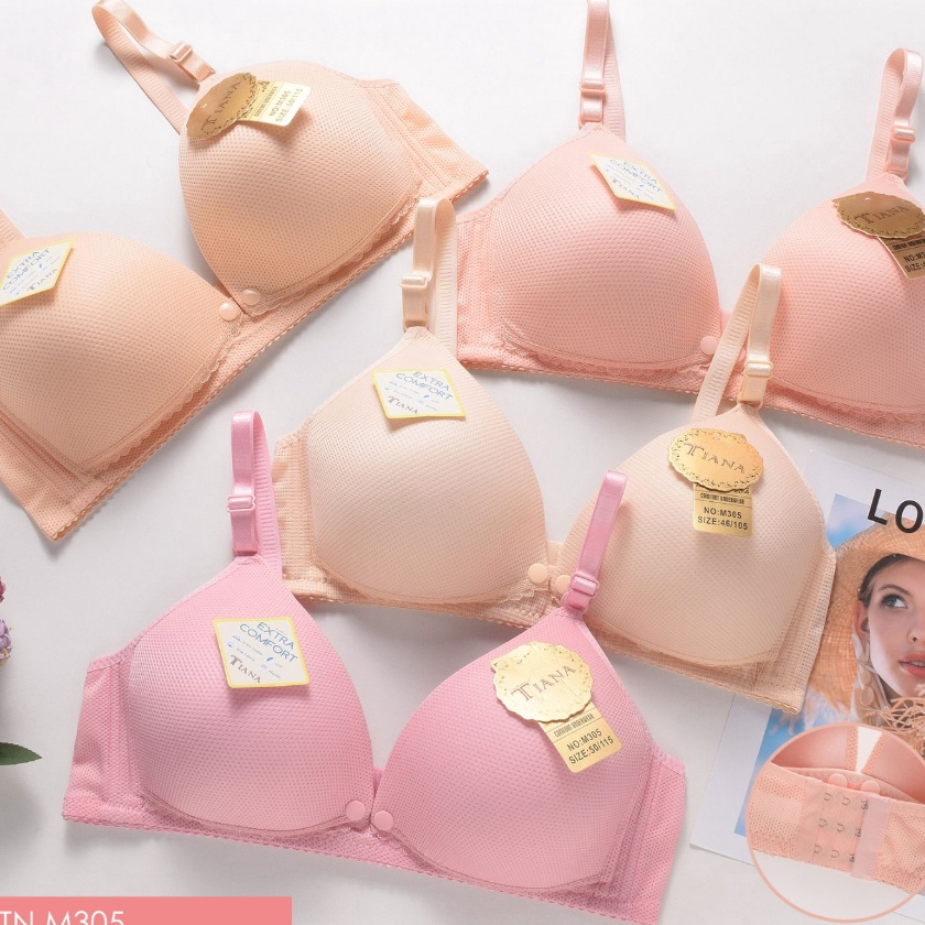 Gila Bra  BH Menyusui TIANA JUMBO M35 Uk 4652 Busa Tipis Tanpa Kawat