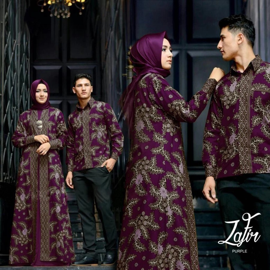batik couple ZAFIR - baju batik - couple - couple batik - couple pasangan - couple set - baju pasang