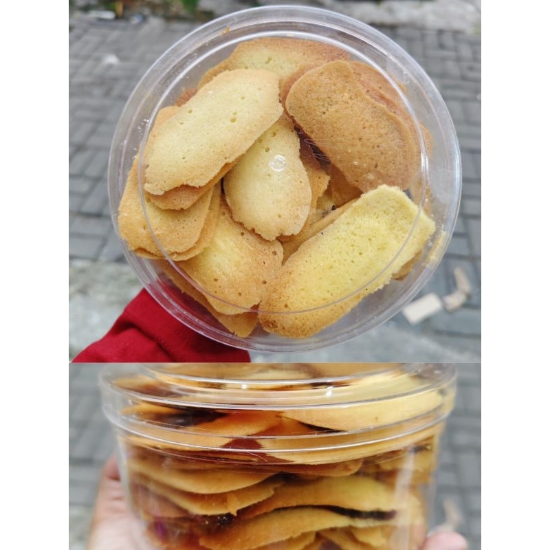 

Lidah Kucing coklat | kue lidah kucing 500 gr