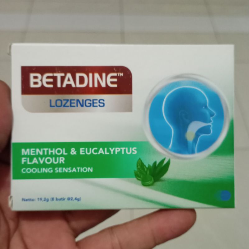 

BETADINE Lozenges Pelega Tenggorokan 8pcs