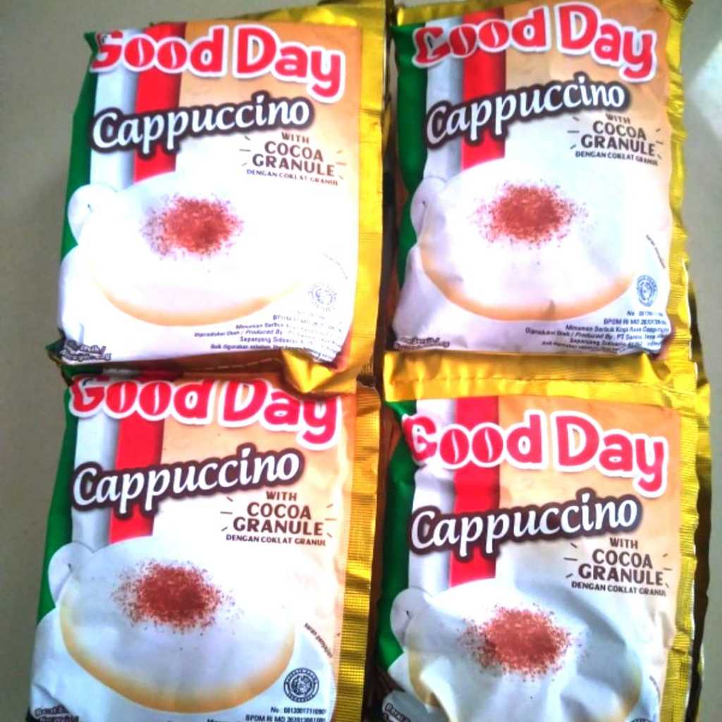 

Kopi GOOD DAY CAPUCINO 25gr CAPPUCINO RENCENG ( Sachet )