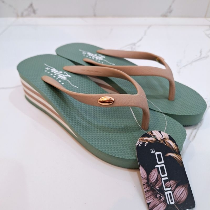 NEW ANDO ORIGINAL ANDO COLLETTE Sandal Wedges Ando Sandal Wedges Jepit