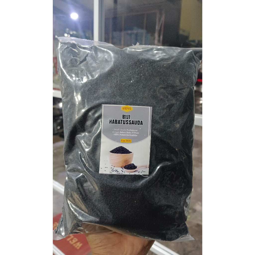 

BIJI HABATUSSUDA 1KG / BIJI JINTAN HITAM ORGANIK 1KG