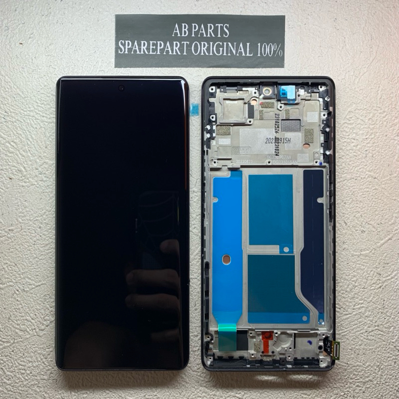 LCD TOUCHSCREEN SET FRAME ITEL S23 PLUS / ITEL S23+ S681LN ORIGINAL COPOTAN