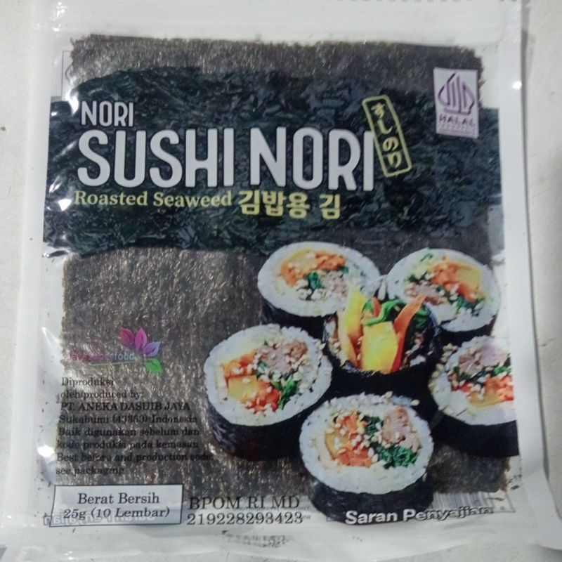 

SUSHI NORI ISI 10 LEMBAR 25gr