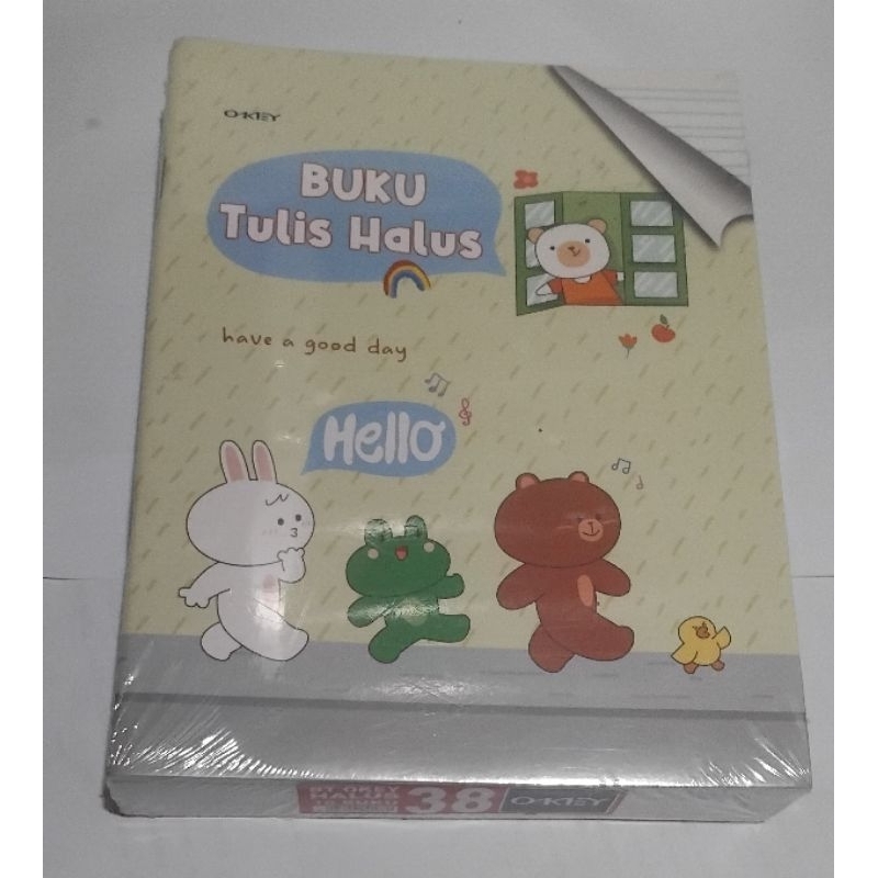 

Buku halus kasar garis 3 (1 Pack)