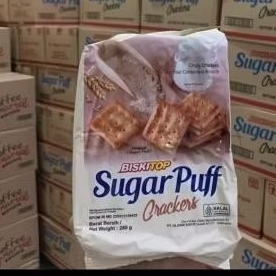 

BISKITOP Sugar puff Crakers 28gr // 1 ktn isi 12pc