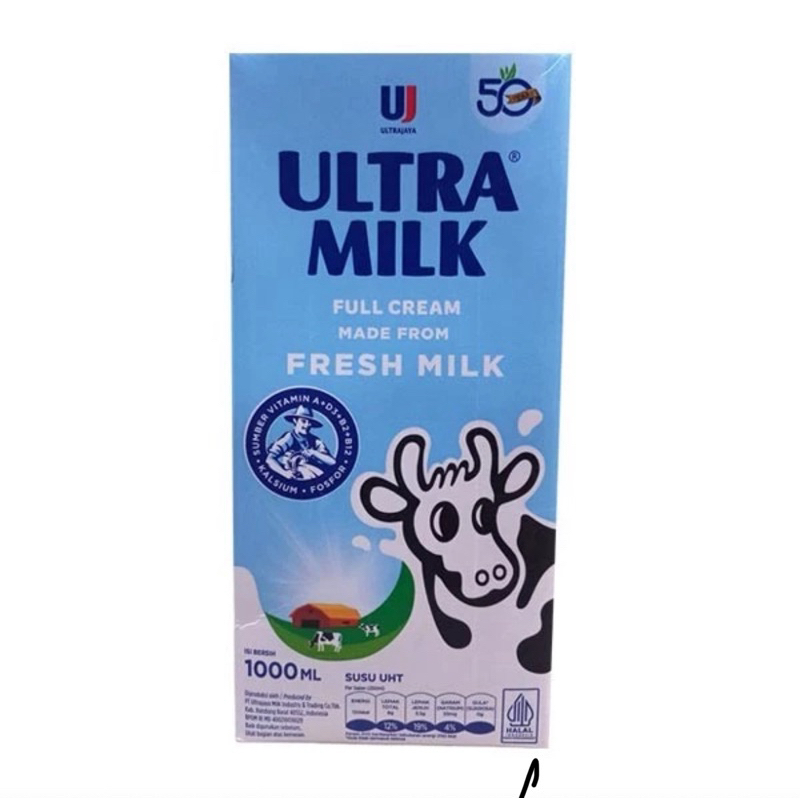 

Ultra Milk Full Cream 1L