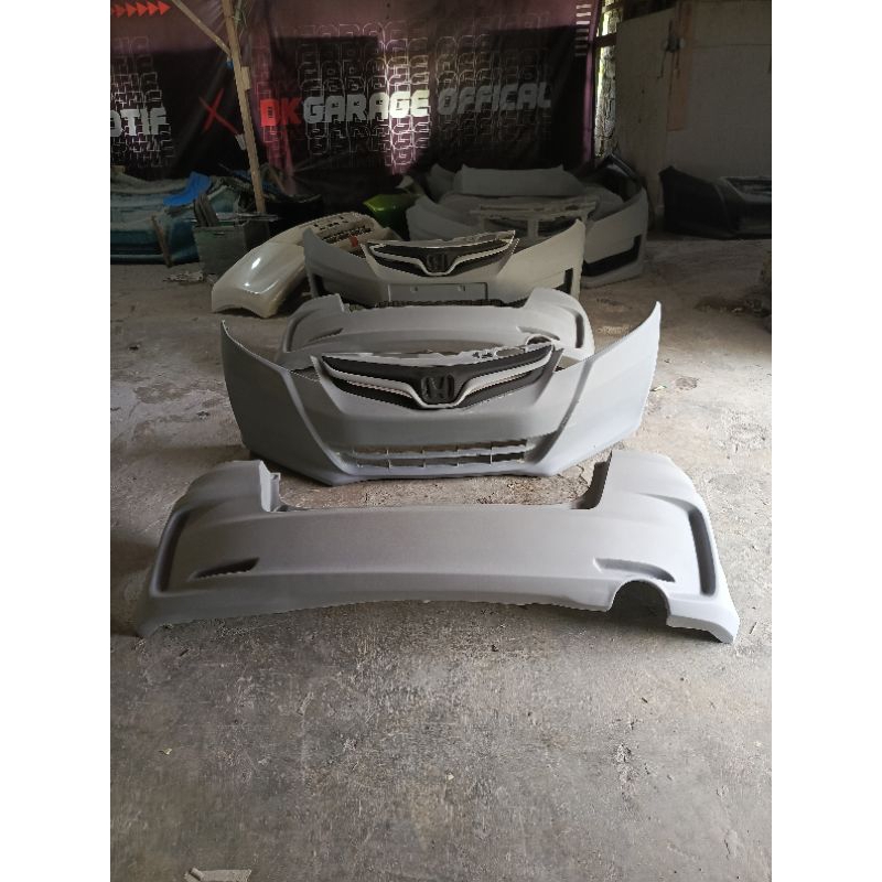 Bodykit Bumper Honda Jazz 2012 type S Depan Belakang
